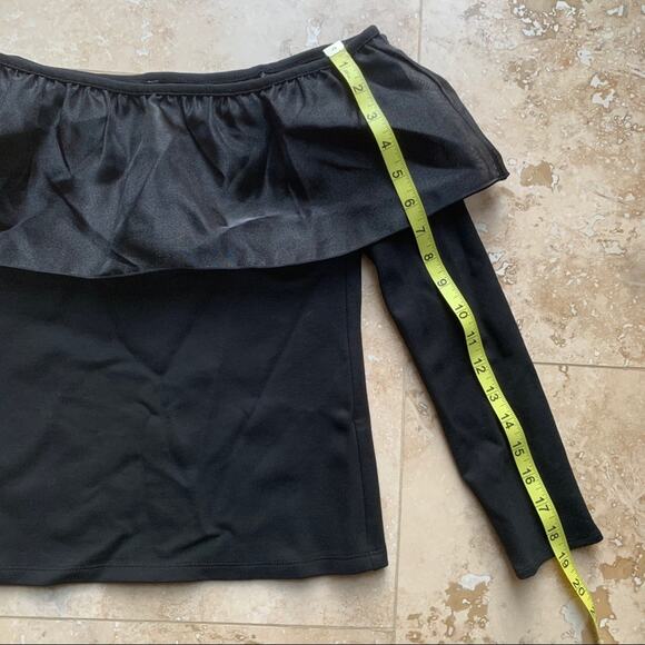 JCREW Organza Ruffle off the shoulder blouse Top - Picture 7 of 10